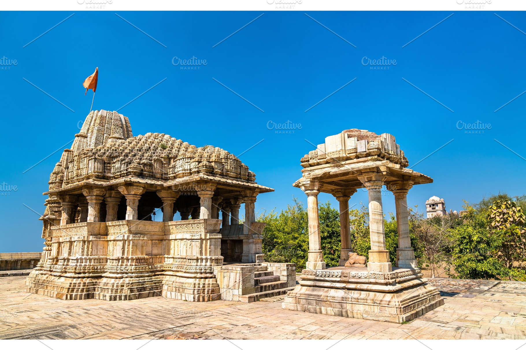 Jatashankar mahadev temple at chittor fort rajasthan india containing india, an Architecture Photo by Leonid Andronov