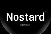 Nostard Font, a Sans Serif Font by Glyphminds Studios (Thumbnail 1 of 10)