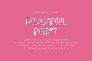 Lovenu Outline - Love & Outline Font