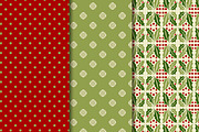 Christmas papers pack, a Pattern Graphic by CLIPART GARDEN (Thumbnail 2 of 5)