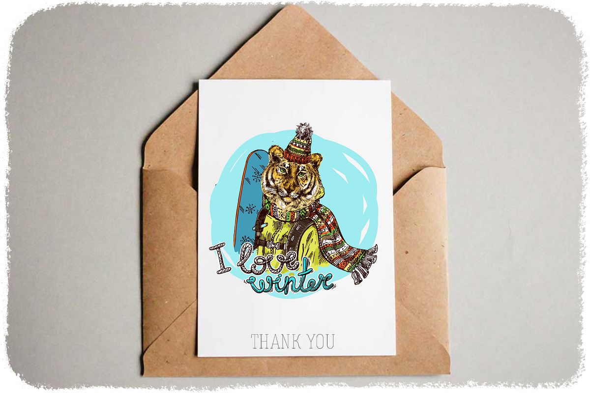 Dressed animals, an Animal Illustration by Steshnikova (Photo 3 of 3)
