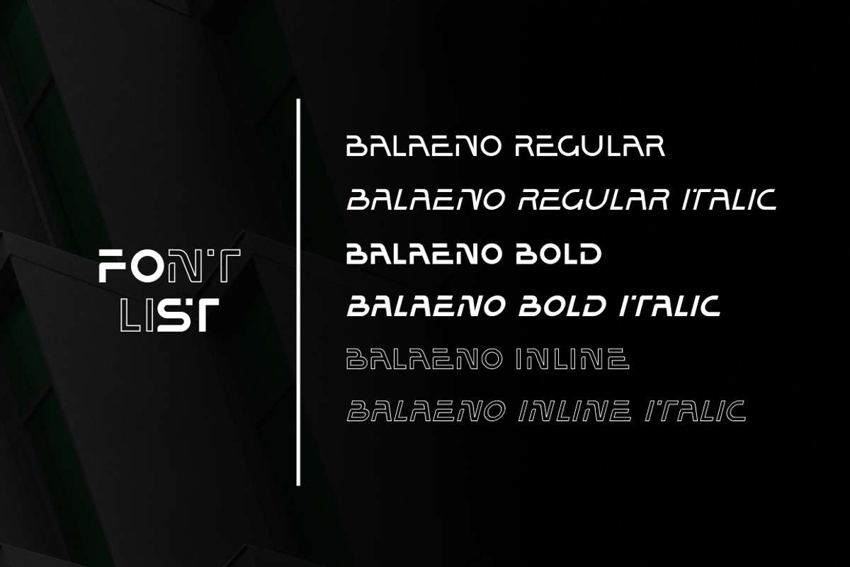 Balaeno Font, a Sans Serif Font by IWMType (Photo 3 of 4)