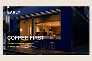 Complete Café Opening Campaign Kit, a Marketing Template by Dani Shami (Thumbnail 1 of 4)
