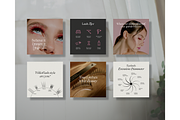 Lash Tech Template - Canva, a Social Media Template by TheTemplateTopia (Thumbnail 2 of 10)
