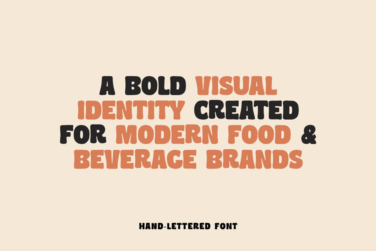 Montrek –  Hand-Lettered Display Typ, a Font by Arendxstudio (Photo 2 of 9)