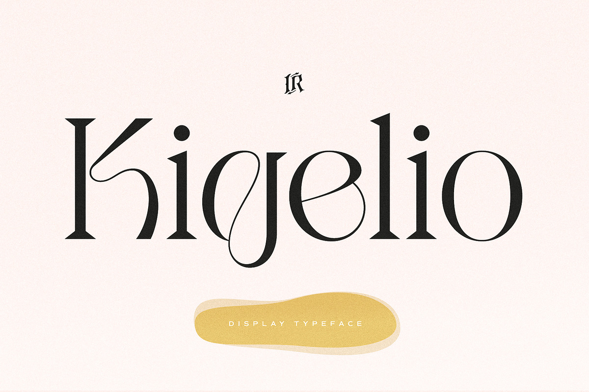 Kigelio | Display Serif, a Serif Font by Ivan Rosenberg (Photo 1 of 12)