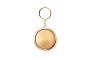 Vector Keychain with Ring and Chain., an Object Graphic by Gomolach (Thumbnail 3 of 3)