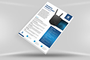 Technical Data or Product Sheet, a Flyer Template by MadridNYC (Thumbnail 3 of 3)