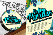 Paradise | Handwriting Calligraphy, a Handwritten Font by Aveni Letter Type (Thumbnail 6 of 14)