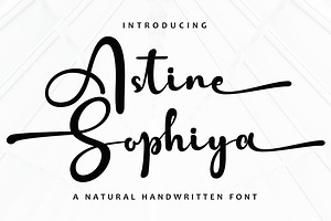 Astine Sophiya Script