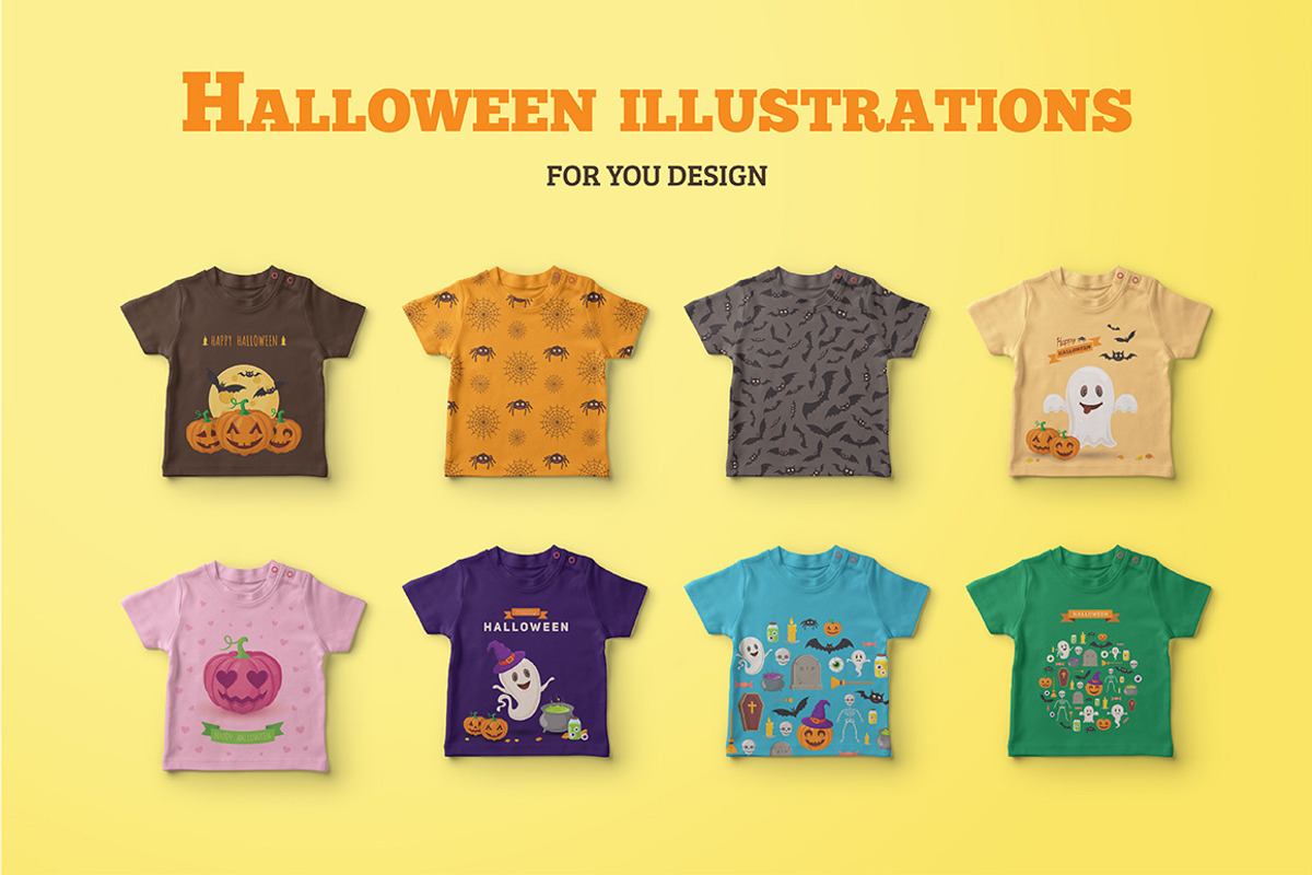 Halloween Ultimate Pack, a Decorative Illustration by Chuhastock (Photo 10 of 22)