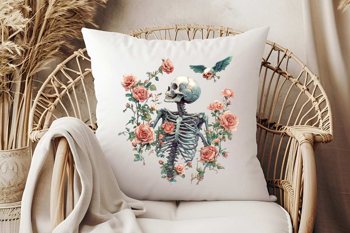 Halloween Skeletons Wedding Clipart, an Illustration by Pixels.Craft (Photo 7 of 7)