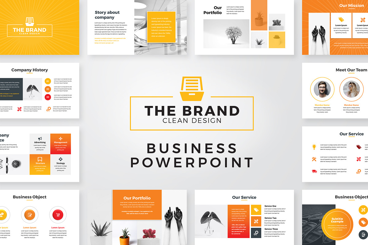 Business PowerPoint Presentation, a Presentation Template by RsmBoutique2021 (Photo 1 of 5)