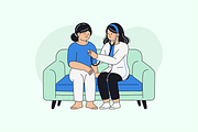 Hospital Service Illustration, an Object Graphic by Jump Studio (Thumbnail 13 of 14)
