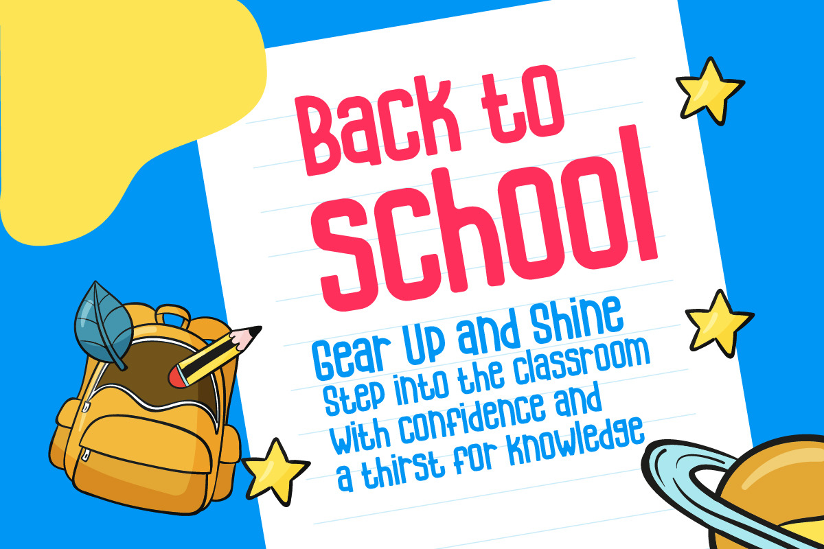 Sokids Playfull Display Font, a Handwritten Font by IHDSTD (Photo 4 of 7)
