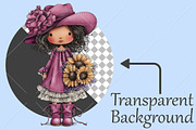 Whimsical Cowgirl Clipart Bundle, a Seasonal Illustration by Canvas Craft (Thumbnail 2 of 10)