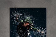 Broken Glass Photo Effect Bundle, an Action Add-On by Photoshop Action (Thumbnail 3 of 25)