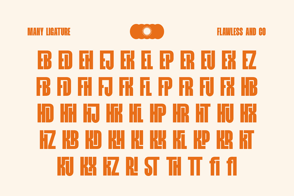 Ehzelnot - Bold Condensed Sans Font, a Sans Serif Font by Flawless And Co (Photo 9 of 10)