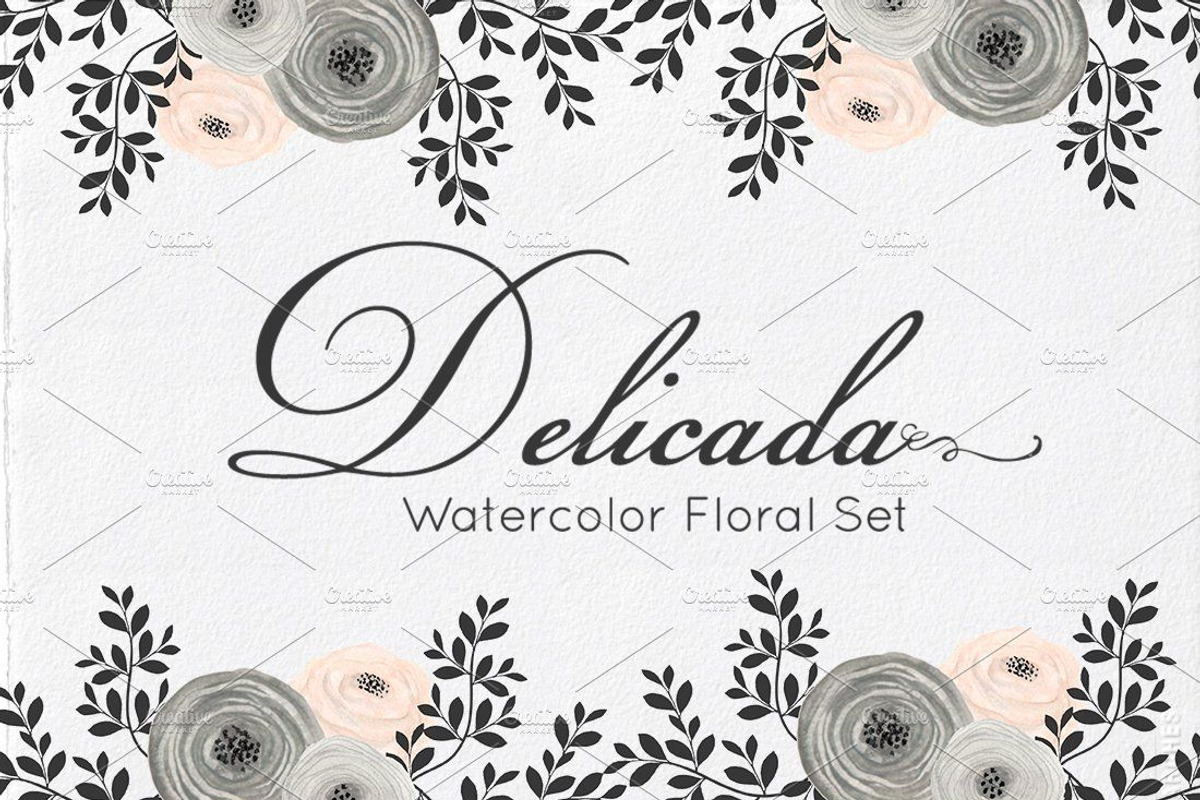 Watercolor Mega Bundle, an Illustration by Li Zamperini (Photo 3 of 43)
