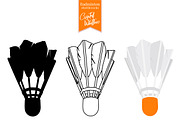 Shuttlecock Pattern & Clip Art, a Pattern Graphic by Preyer Design (Thumbnail 3 of 8)
