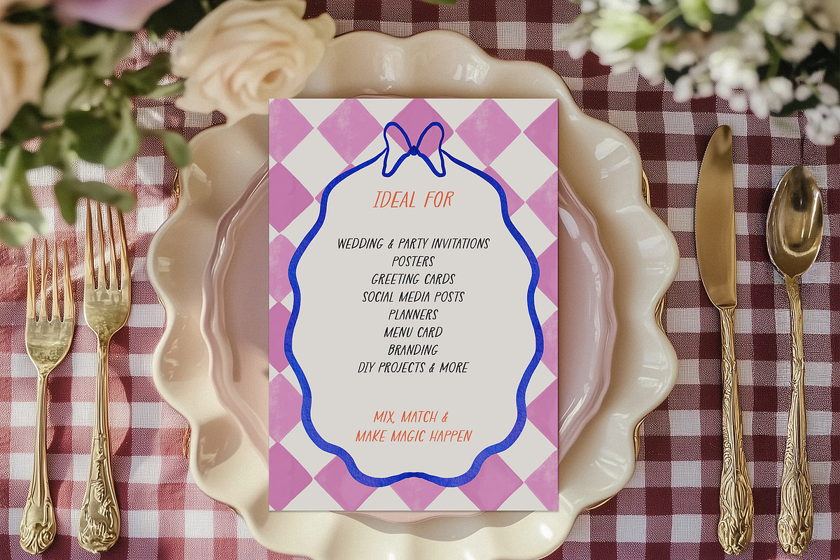 Whimsical Illustration & Frames, an Object Graphic by Essentially Nomadic (Photo 15 of 15)