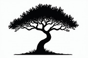 Wild Forest Tree Clipart Set, an Illustration by balal (Thumbnail 19 of 20)