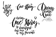 Set of calligraphy inscriptions., an Illustration by Penndpaper (Thumbnail 5 of 5)