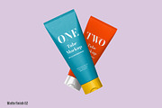 Skincare Tube Mockup 4 view 8 mockup, a Packaging Mockup by Illusiongraphic (Thumbnail 7 of 20)