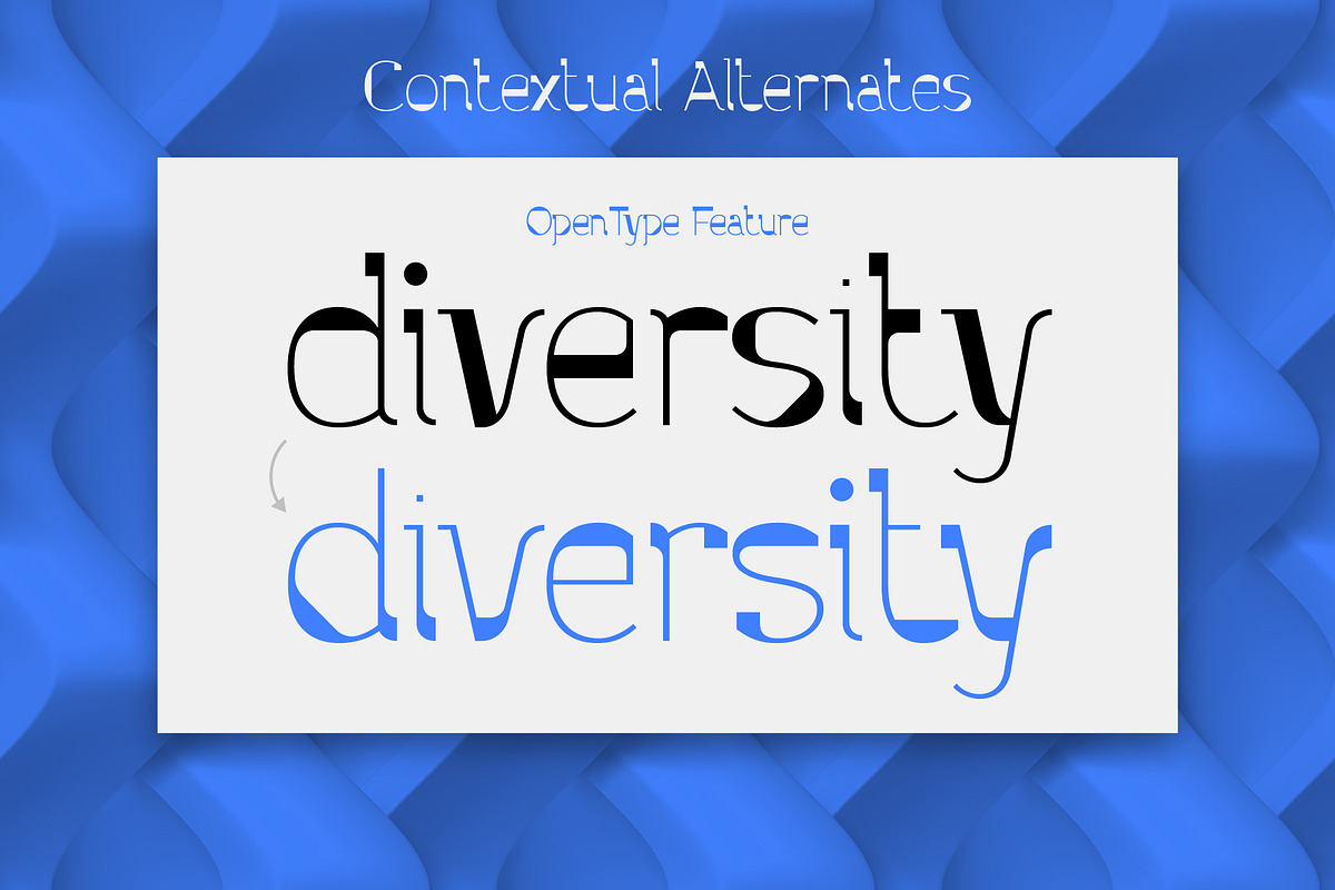 Parallax font and graphics preview 4