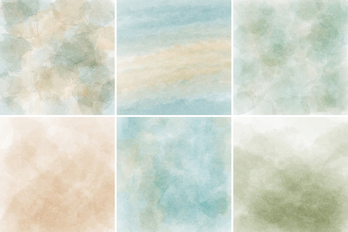 30 Abstract Watercolor Backgrounds, a Texture Graphic by Kat Anti (Photo 4 of 8)