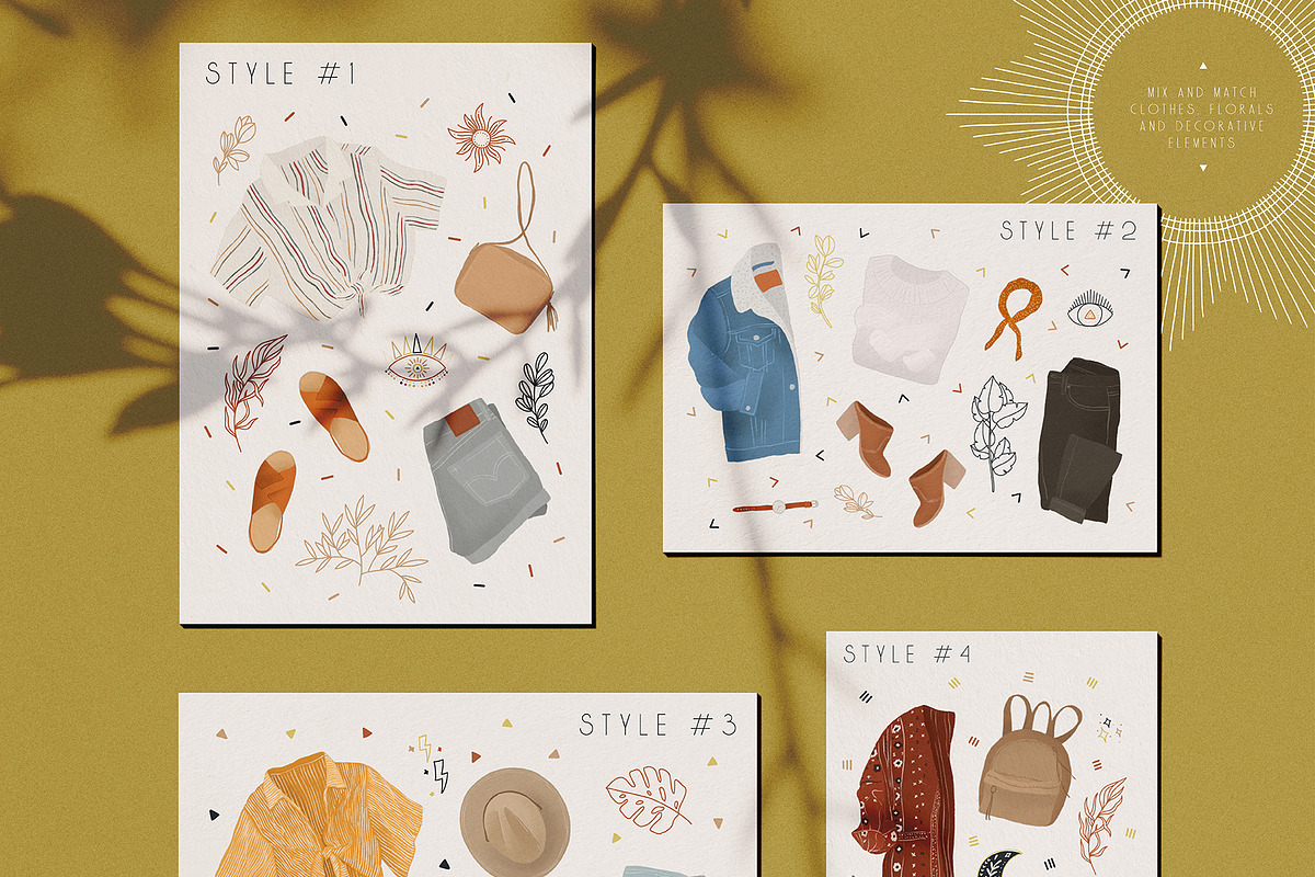 Boho Soul Collection, a Texture Illustration by Julia Dreams (Photo 5 of 8)