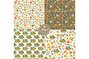 Summer Floral SEAMLESS Digital Paper, a Pattern Graphic by JennyL Designs (Thumbnail 3 of 5)