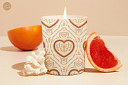 Cottagecore Pattern 8 Romantic Heart, a Pattern Graphic by Euonia Meraki (Thumbnail 9 of 13)