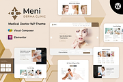 Meni Medical Doctor WordPress Theme, a WordPress Template by ThemesRain (Thumbnail 1 of 3)