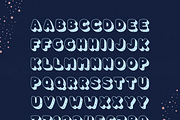 Space Time Font, a Font by Lauren Ashpole (Thumbnail 5 of 5)