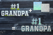 #1 Grandpa Canva Template Frame, a Design Template by Rivermill Printables (Thumbnail 2 of 2)