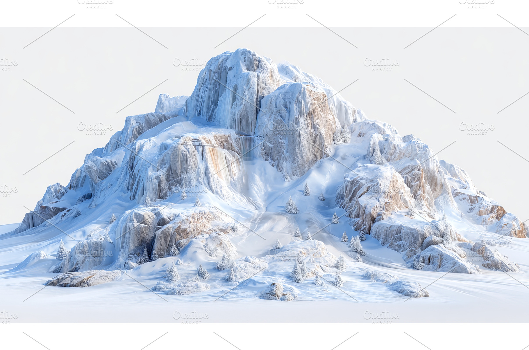 Stunning 3D illustrations of, a Nature Photo by ZinetroN
