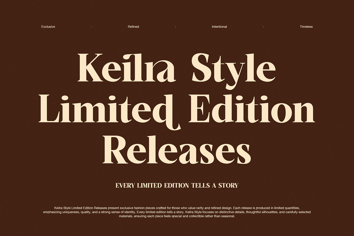 Grafista Elegant Luxury Serif Font, a Serif Font by Perfectype (Photo 3 of 8)