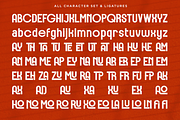 Etrixo - Modern Ligature Sans Font, a Sans Serif Font by RagamKata (Thumbnail 9 of 10)