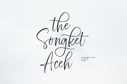 Songket Handwritten Script, a Script Font by moriztype (Thumbnail 8 of 8)