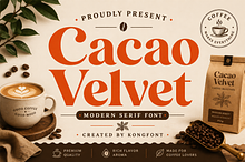 Cacao Velvet - Modern Serif Font