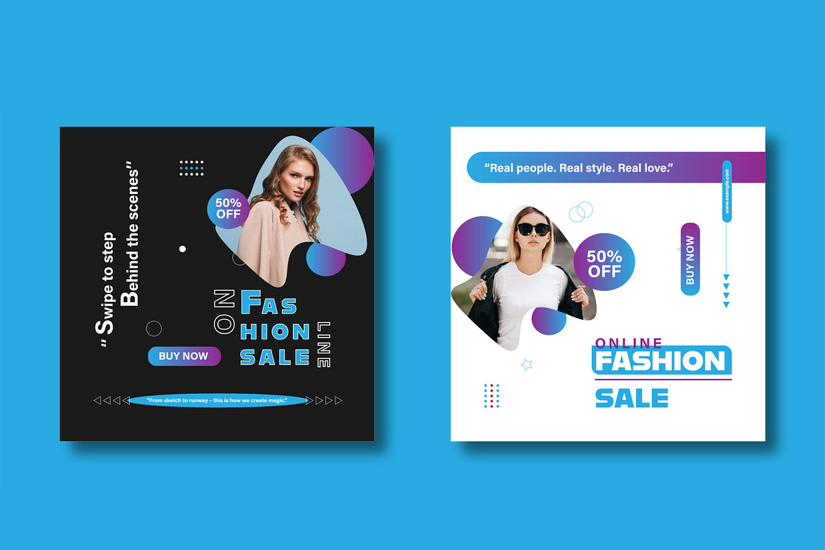 Stylish Fashion Sale Social Media, a Social Media Template by MightyDesign (Photo 4 of 8)