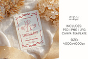 Christmas 5x7 Card Mockup, an Advertising Mockup by EmpaviMockups (Thumbnail 6 of 6)