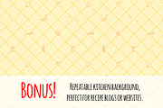 Kitchen Food 140+ Graphics Bundle!, a Food Illustration by Violet LeBeaux (Thumbnail 4 of 4)