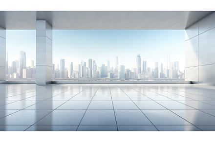 modern interior wall city background, an Architecture Photo by pikepicture