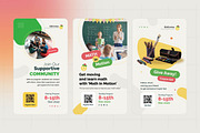 Instagram Template, a Social Media Template by fashionaddict (Thumbnail 3 of 4)