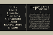 Uncmmn Stretched - 7 Style Serif, a Serif Font by Kotivoro (Thumbnail 11 of 18)