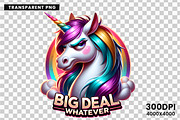 Sarcastic Grumpy Animals Clipart PNG, an Animal Illustration by Creative Arslan (Thumbnail 9 of 9)