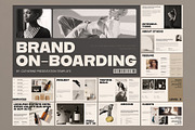 Brand Onboarding Presentation Design, a Presentation Template by E-Type (Thumbnail 1 of 5)
