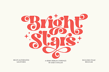 Bright Stars - A Serif Display